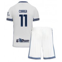 Dres Inter Milan Joaquin Correa #11 Gostujuci za djecu 2024-25 Kratak Rukav (+ kratke hlače)